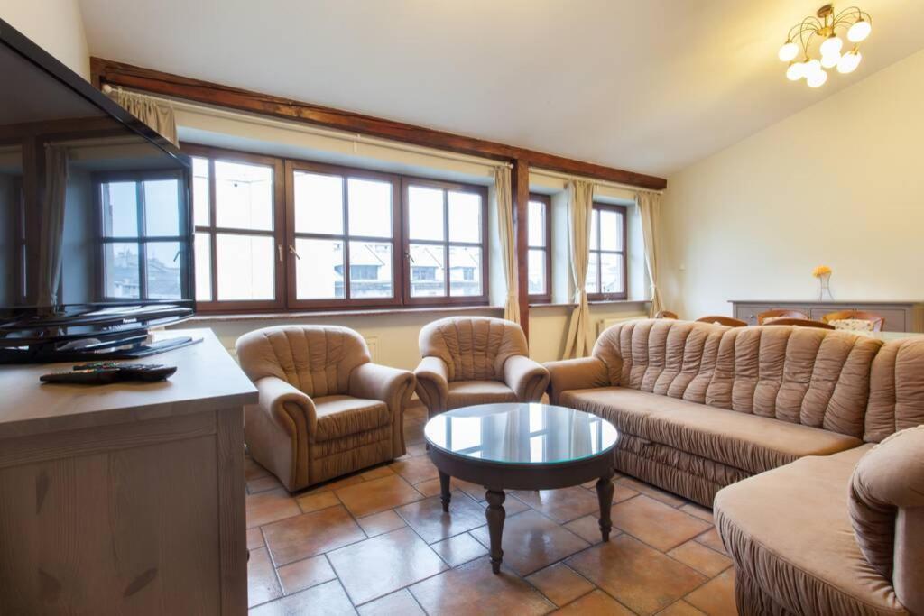 Ferienwohnung Florianska Penthouse Delux Krakau Exterior foto